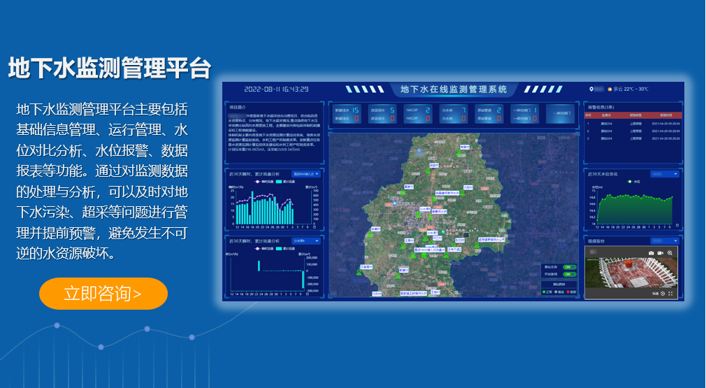 地下水在線監測管理平臺